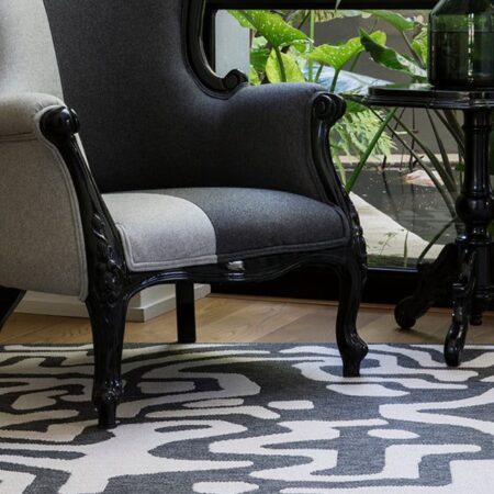 Monn Kuba Grey Rug