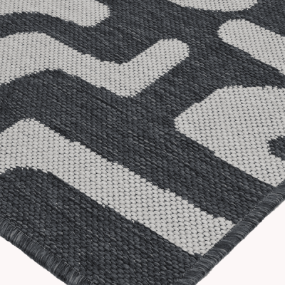 Monn Kuba Grey Rug