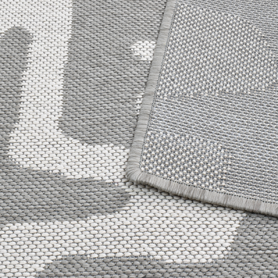 Monn Kuba Pewter Rug