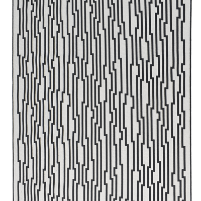 Monn Circuit Black Rug