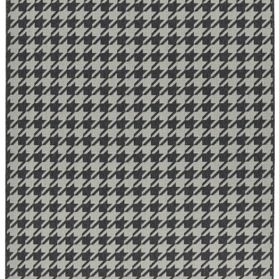 Monn Houndstooth Grey Rug