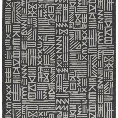 Monn Mural Grey Rug