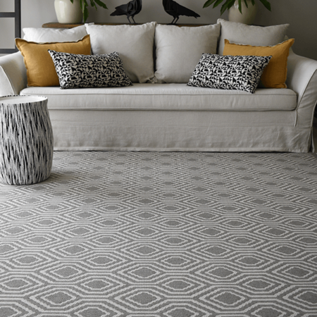 Monn Kigali Pewter Rug