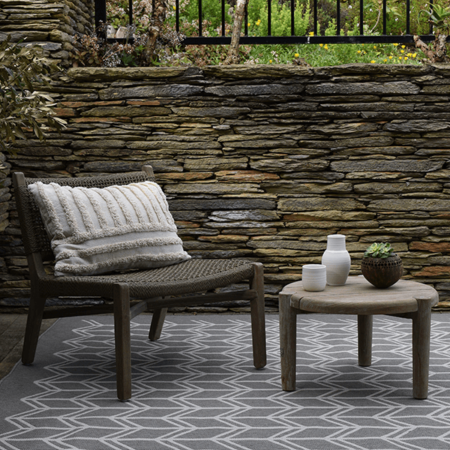 Monn Insignia Pewter Rug