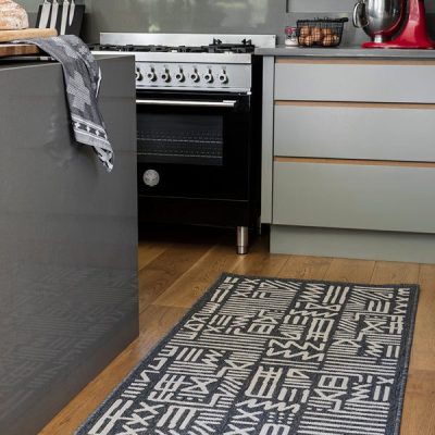 Monn Mural Grey Rug