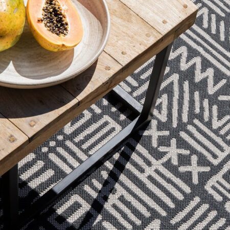 Monn Mural Grey Rug