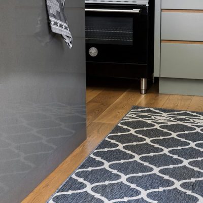 Monn Lattice Grey Rug