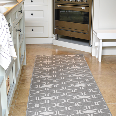 Monn Connection Pewter Rug