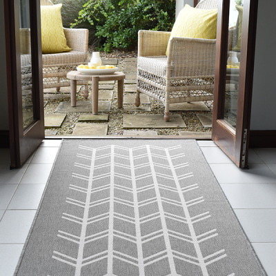 Monn Insignia Pewter Rug