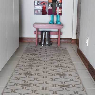 Monn Connection Pewter Rug