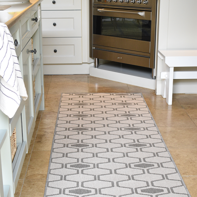 Monn Connection Pewter Rug