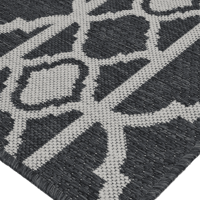 Monn Lattice Grey Rug