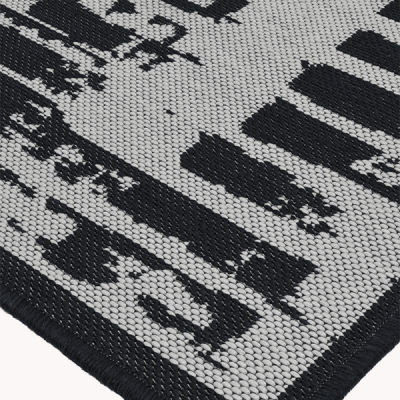 Monn Lino Black Rug