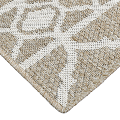 Monn Lattice Sand Rug