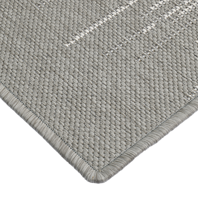 Monn Pulse Pewter Rug
