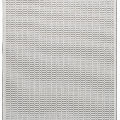 Monn Stitch Pewter Rug