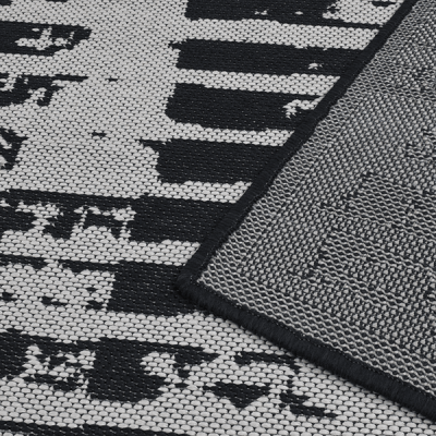 Monn Lino Black Rug