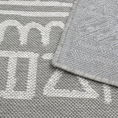 Monn Mural Pewter Rug