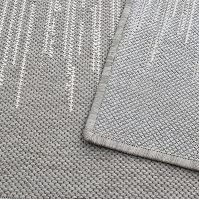 Monn Pulse Pewter Rug