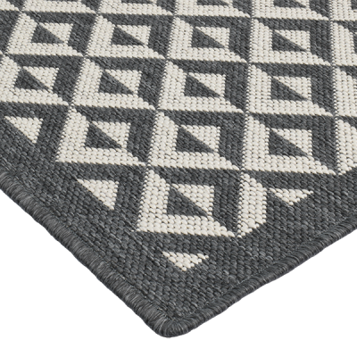 Monn Mirror Grey Rug