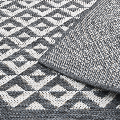 Monn Mirror Grey Rug