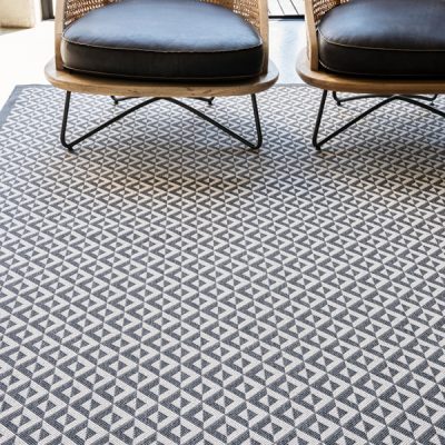 Monn Mirror Grey Rug