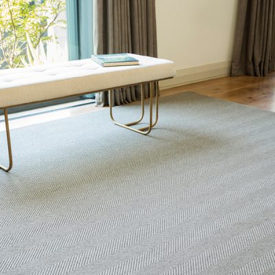 Sisal Plot Pewter Rug