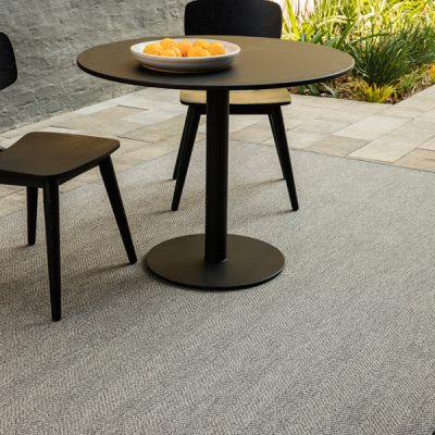 Sisal Plot Cement Rug